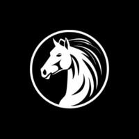 cheval - haute qualité logo - illustration idéal pour T-shirt graphique vecteur