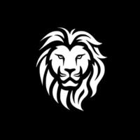 lion, noir et blanc illustration vecteur