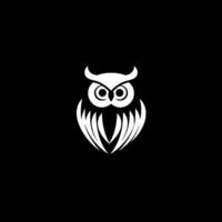hibou - haute qualité logo - illustration idéal pour T-shirt graphique vecteur
