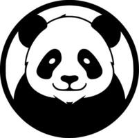 Panda - haute qualité logo - illustration idéal pour T-shirt graphique vecteur