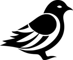 Pigeon - haute qualité logo - illustration idéal pour T-shirt graphique vecteur