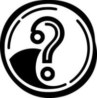 question - haute qualité logo - illustration idéal pour T-shirt graphique vecteur