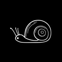 escargot - haute qualité logo - illustration idéal pour T-shirt graphique vecteur