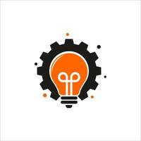 ampoule équipement logo modèle illustration conception vecteur