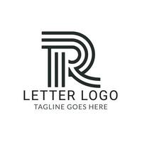 création de logo de lettre vecteur