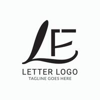 création de logo de lettre vecteur