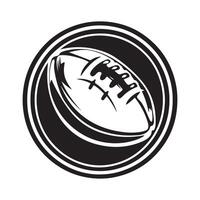 Football conception images logo art. illustration de une Football vecteur