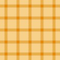 modifiable vérifier textile tissu, nationale texture tartan. magnifique modèle Contexte plaid sans couture dans ambre et Orange couleurs. vecteur