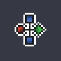 organigramme signe dans pixel art style vecteur