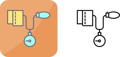 du sang pression icône conception vecteur