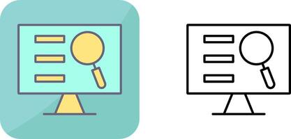 moniteur écran icône conception vecteur