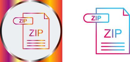 Zip *: français icône conception vecteur
