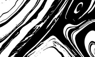 noir et blanc abstrait Contexte avec tourbillonne vecteur