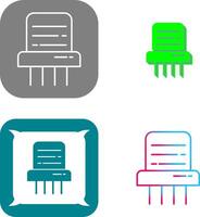 conception d'icône de déchiqueteuse de papier vecteur
