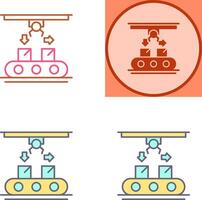 convoyeur icône conception vecteur