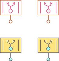 formule icône conception vecteur