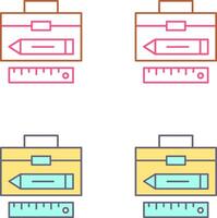 géométrie icône conception vecteur