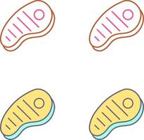 conception d'icône de viande vecteur