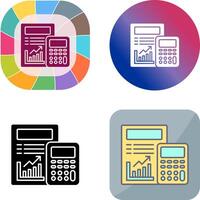 conception d'icône de calcul vecteur