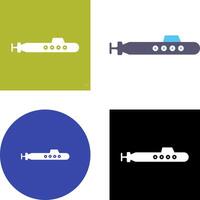 conception d'icône de sous-marin vecteur