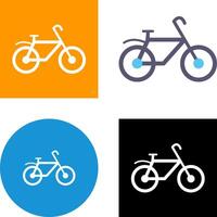 conception d & # 39; icône de vélo vecteur