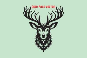 cerf visage illustration gratuit Télécharger vecteur