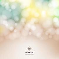 bokeh argent et blanc lumières scintillantes festives sur fond coloré avec texture. Noël abstrait scintillait lumineux défocalisé. vecteur