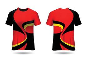 modèle de conception de maillot de course sportive pour vecteur d'uniformes d'équipe