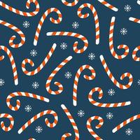 motif de Noël sans couture sur fond bleu. illustration vectorielle. vecteur