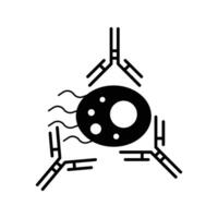 immunitaire système illustration icône vecteur