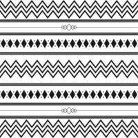 motif ethnique tribal noir et blanc avec éléments géométriques, tissu de boue africain traditionnel, design tribal. conception de papier peint en tissu ou à la maison vecteur