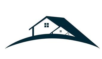 illustration vectorielle de maisons logo vecteur