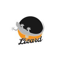 lézard logo art, Icônes, et graphique vecteur