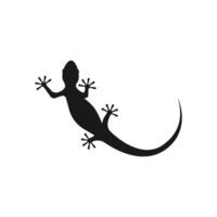 illustration lézard logo icône modèle conception vecteur