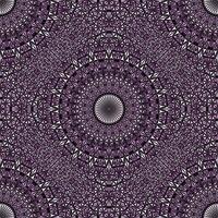 sans couture Oriental violet mosaïque mandala modèle Contexte vecteur