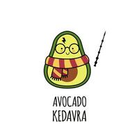 Avocat Kédavra illustration vecteur