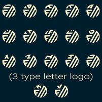 Créatif 3 lettre logo conception,fmc,fmo,fmf,fmt,fmp,fmu,fmt,fm,fmf,fml,fmo,fmt,fmn,fmh,fmi,fmj,fmk,fml, vecteur