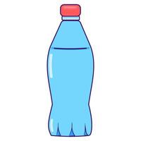 l'eau récipient pour actif des sports Plastique bouteille vecteur