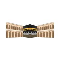 illustration de kaaba vecteur