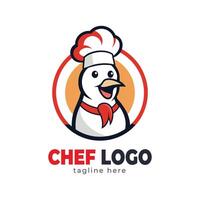 chef chapeau logo et icône vectorr conception modèle vecteur