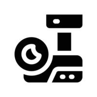 projecteur icône. glyphe icône pour votre site Internet, mobile, présentation, et logo conception. vecteur