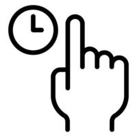 icône de ligne de temps vecteur