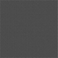 géométrique texture dans le forme de blanc concentrique cercles sur une noir Contexte vecteur