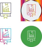 conception d'icône de statistiques vecteur