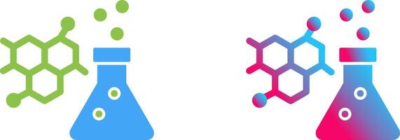 conception d'icône de chimie vecteur