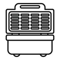portable air Conditionneur ligne art illustration vecteur