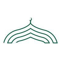 mosquée logo, islamique culte conception, eid Al fitr mosquée bâtiment vecteur icône modèle, Ramadan, eid Al adha