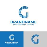 lettre g la finance logo, adapté pour affaires en relation à la finance avec g initial. vecteur