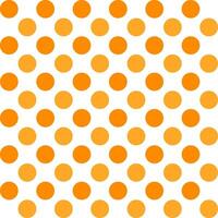 Orange point modèle background.dot modèle Contexte. pois. point Contexte. sans couture modèle. pour toile de fond, décoration, cadeau emballage vecteur