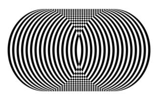 hypnotique fascinante abstraite image.vector illustration. vecteur